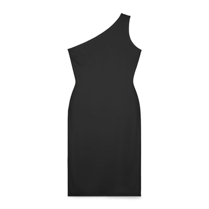 Black Shoulder Dress