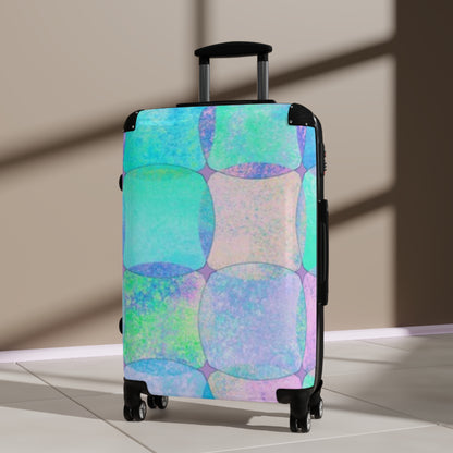 Sequin Pattern Design Suitcase