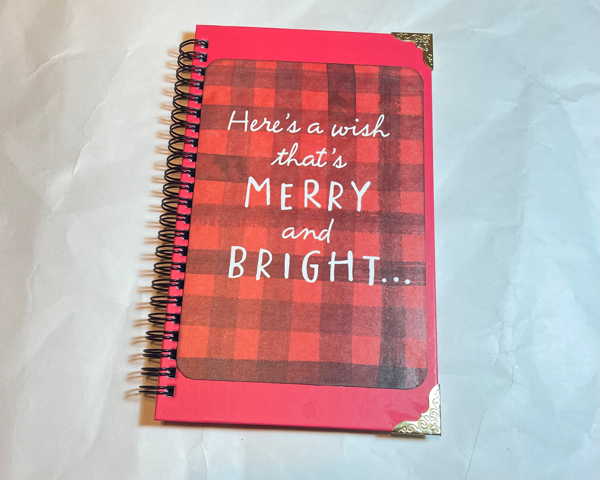 Don't miss out on the opportunity to add this one-of-a-kind product to your holiday collection. Order Merry and Bright today and make your home merry and bright thisJournalJournalMerry and Bright