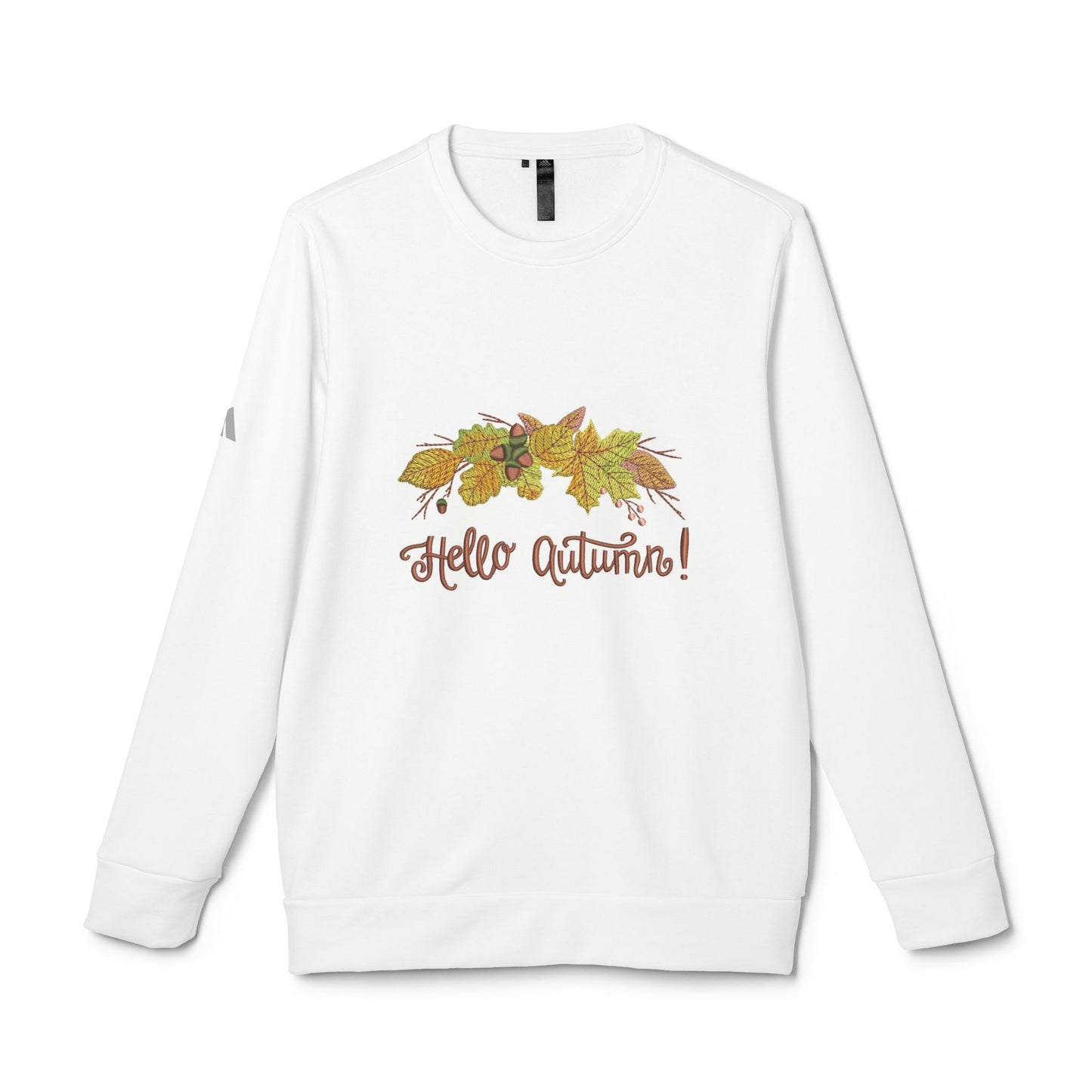 Hello Autumn adidas Unisex Fleece Crewneck Sweatshirt