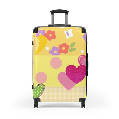 Girl's Yellow Pretty Pretty Suitcase