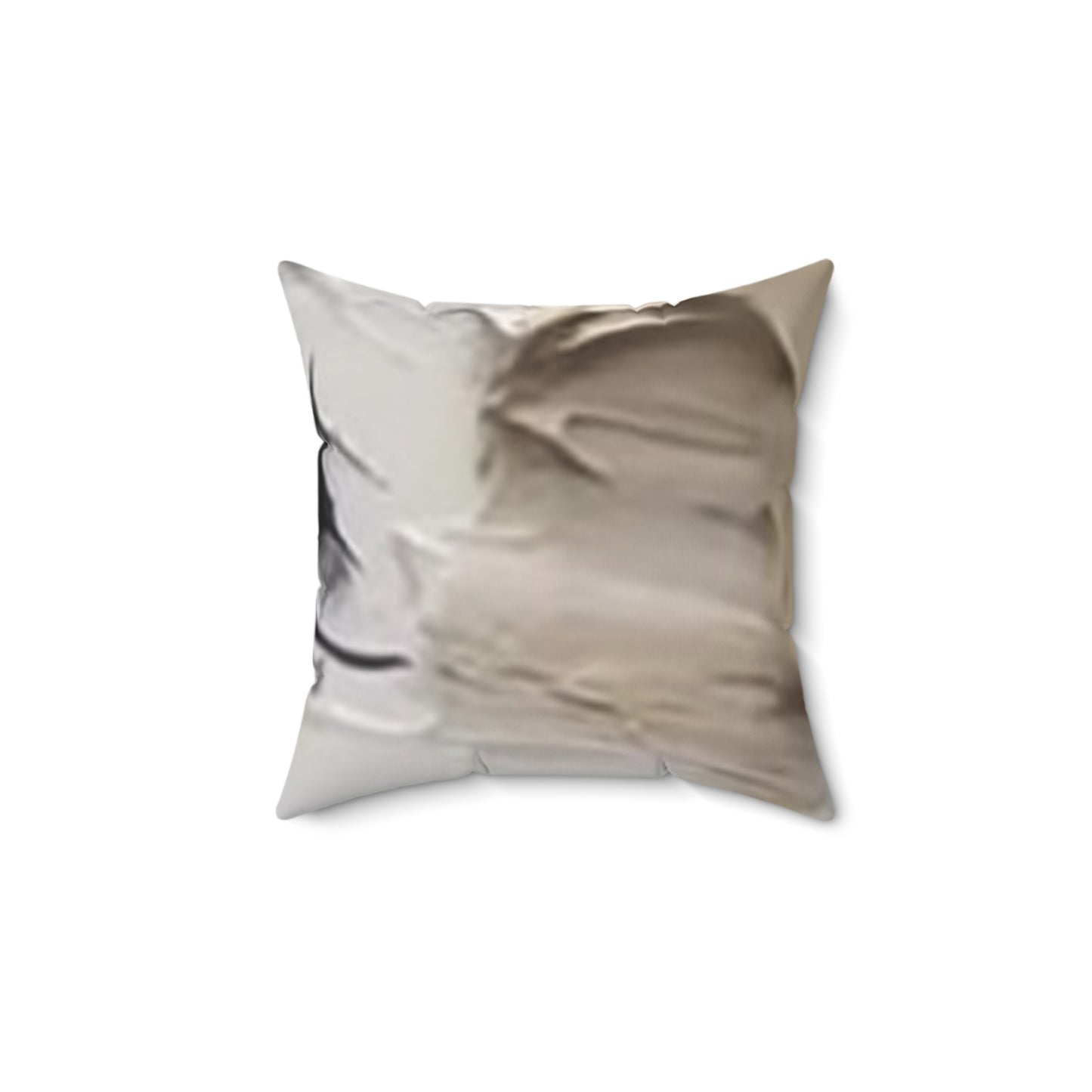 Black marble design Spun Polyester Square Pillow