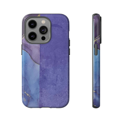 Purple Marble Tough Phone Case