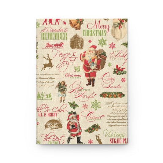 Merry Christmas Hardcover Journal Matte