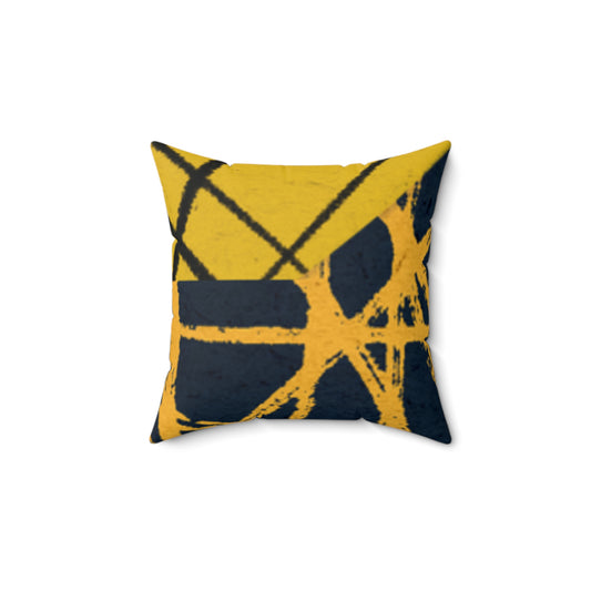 Spun Polyester Square Pillow