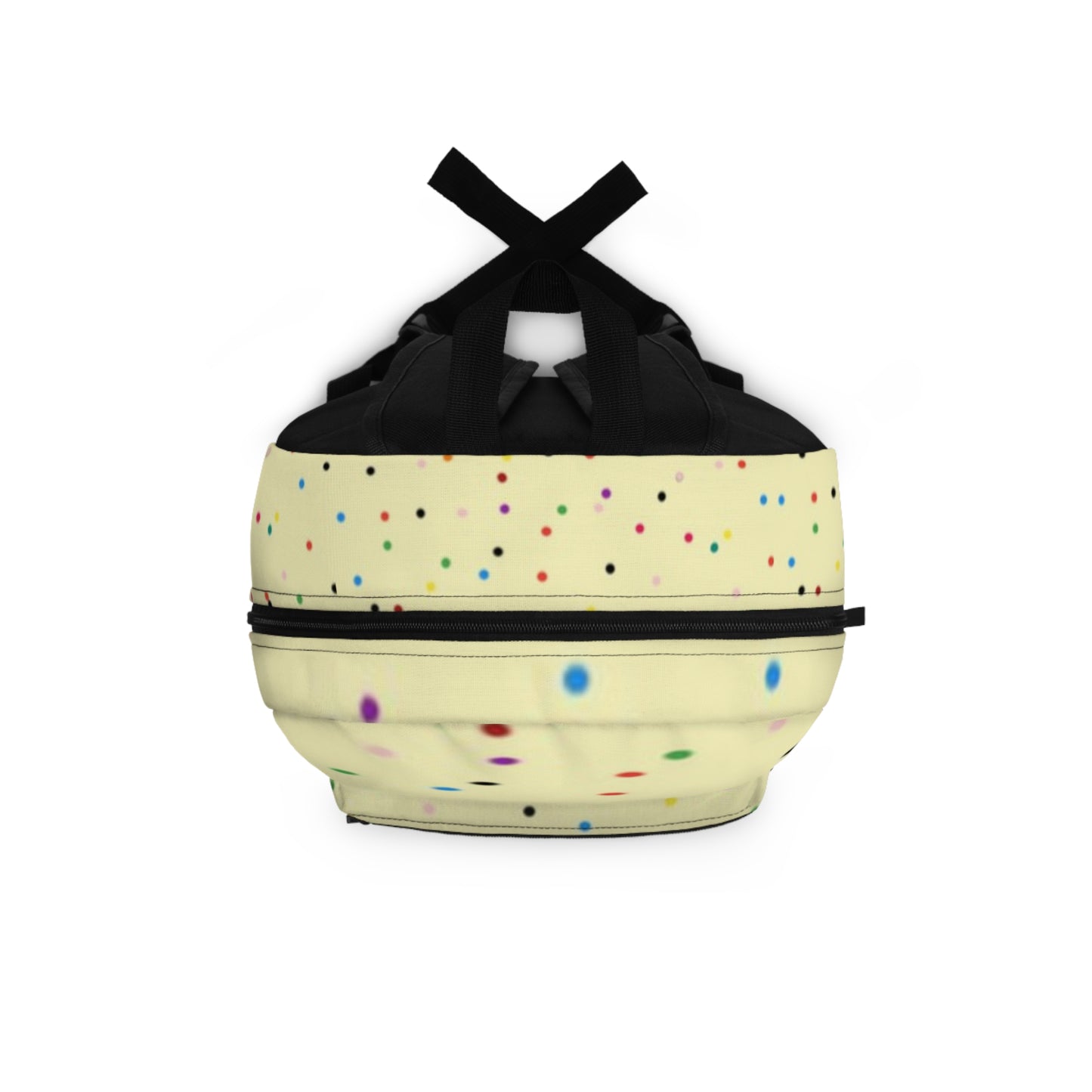 Yellow Polka Dot Backpack