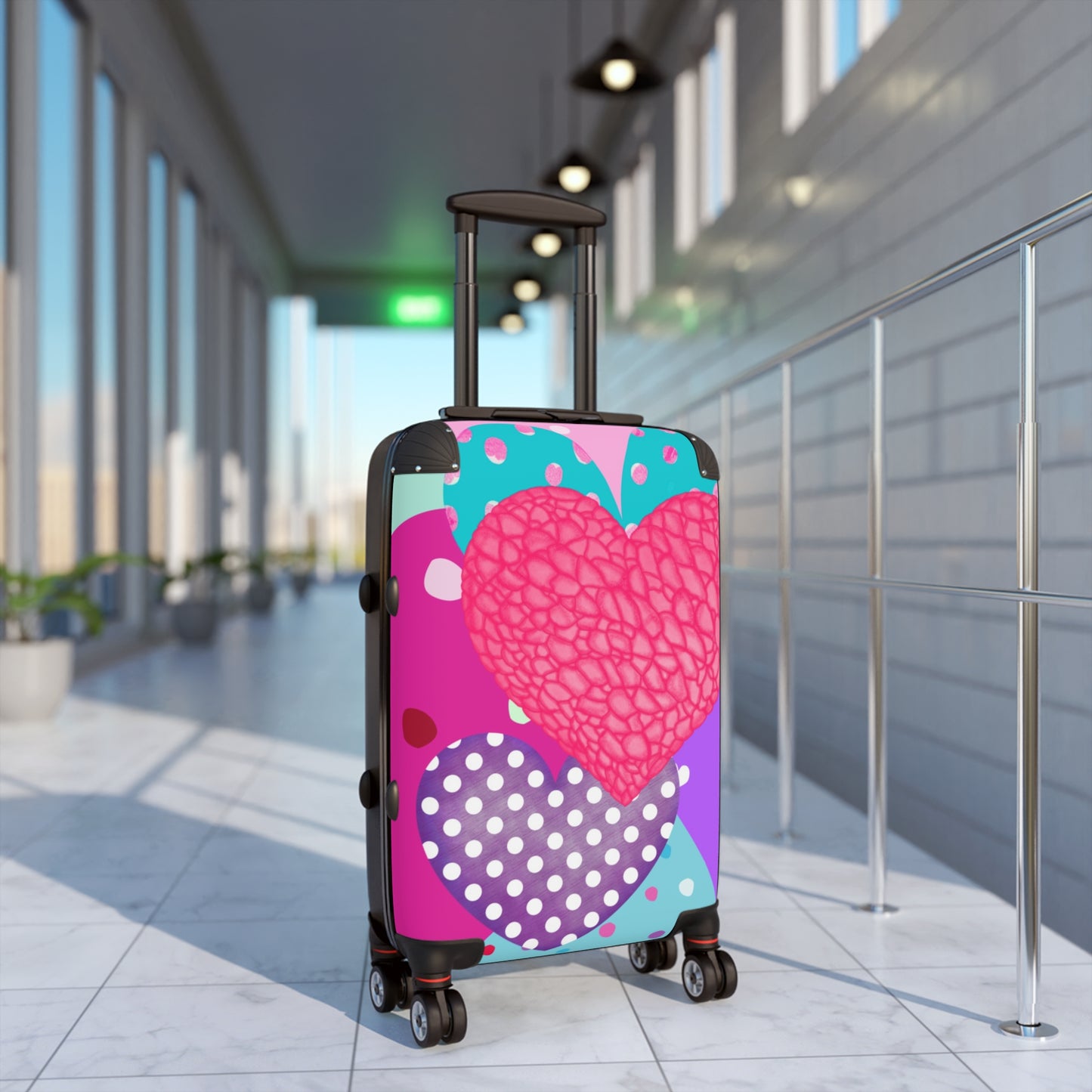 Heart Design Suitcase