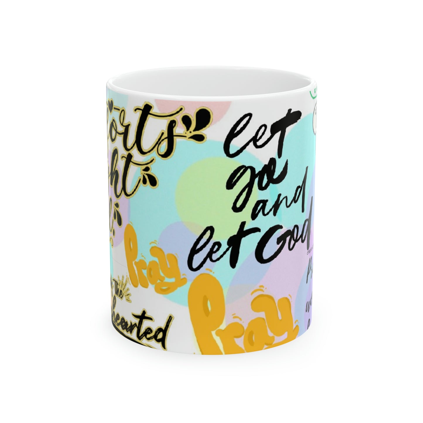 Prayer Quotes Ceramic Mug, 11oz
