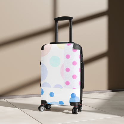 Polka Dot Design Suitcase