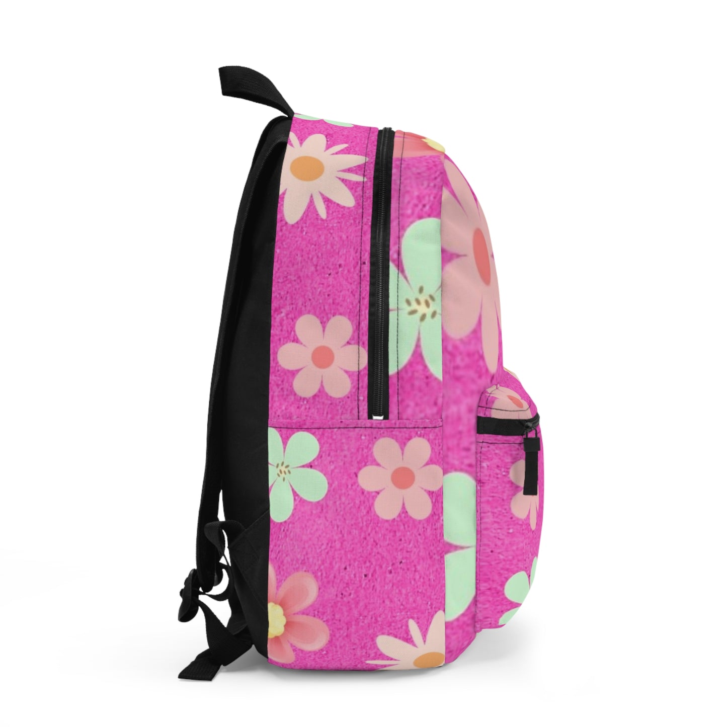 Flower Print Backpack