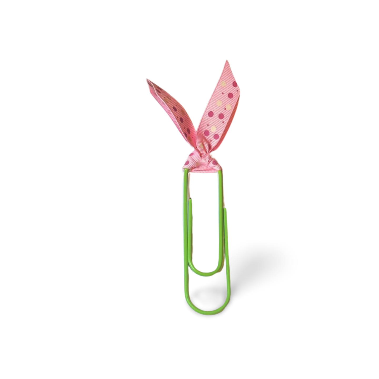 Big Polka Dot Bow Paper Clip