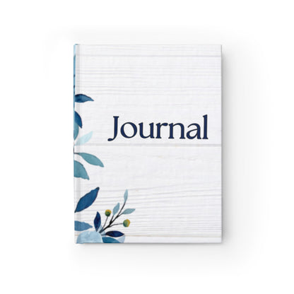 Blue And white Journal - Blank