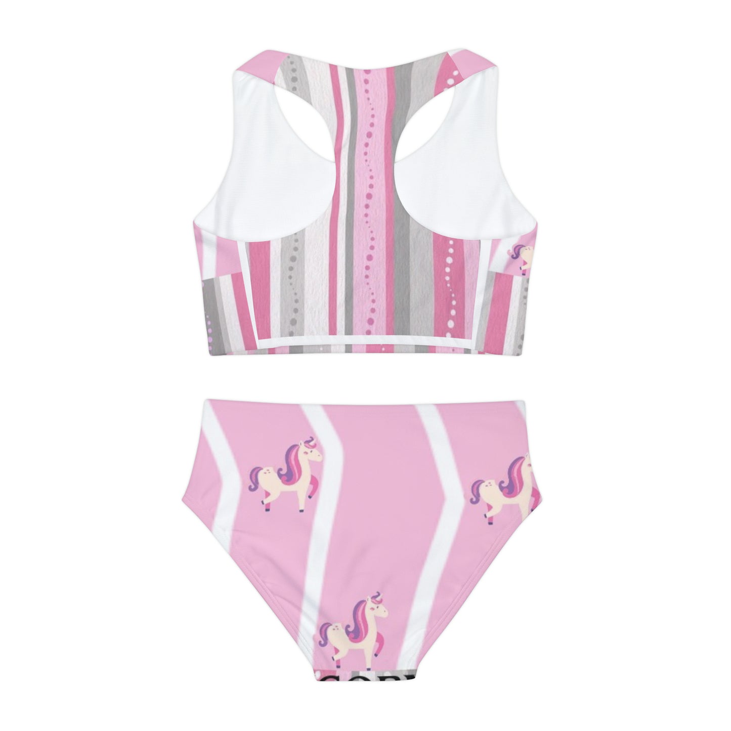 Girls Two Piece Swimsuit