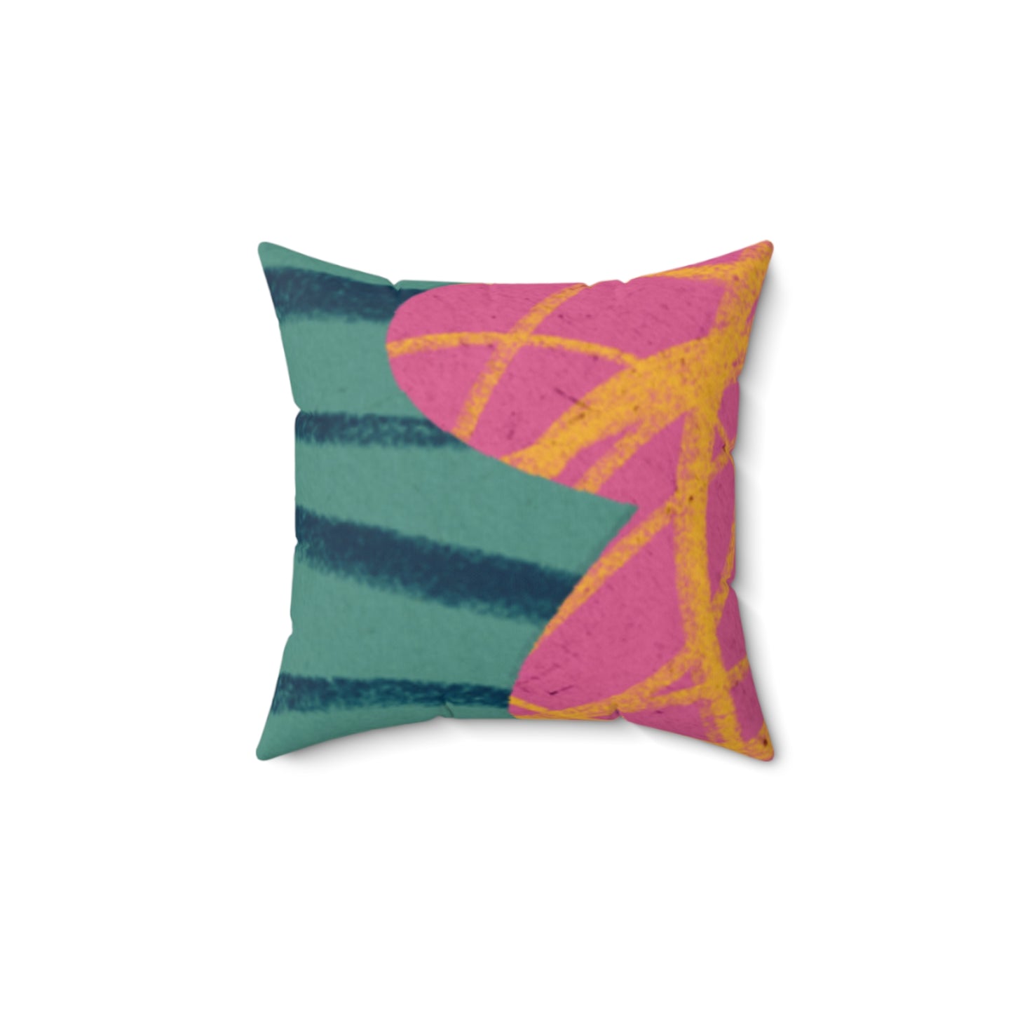 Spun Polyester Square Pillow