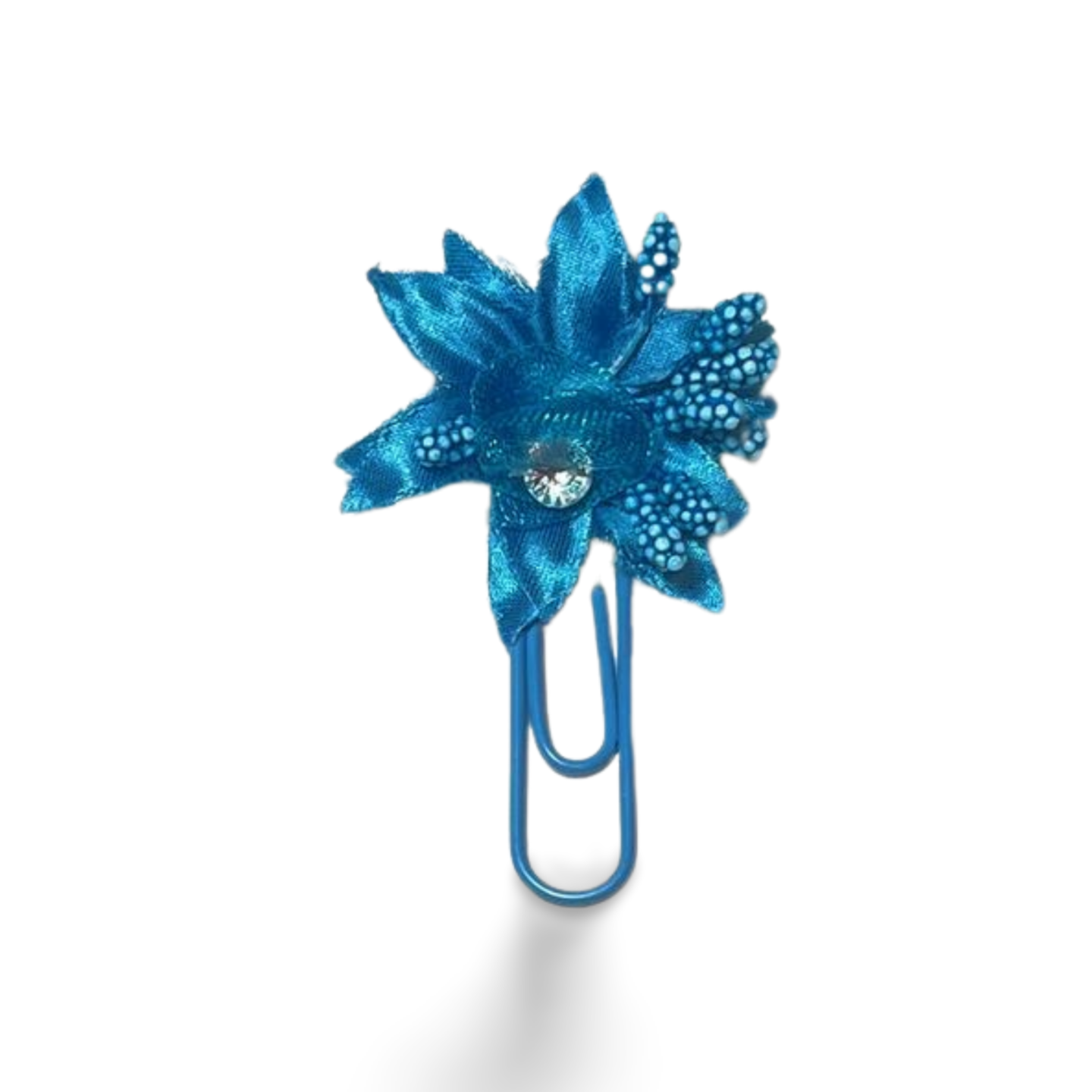 Blue Flowers PaperClip