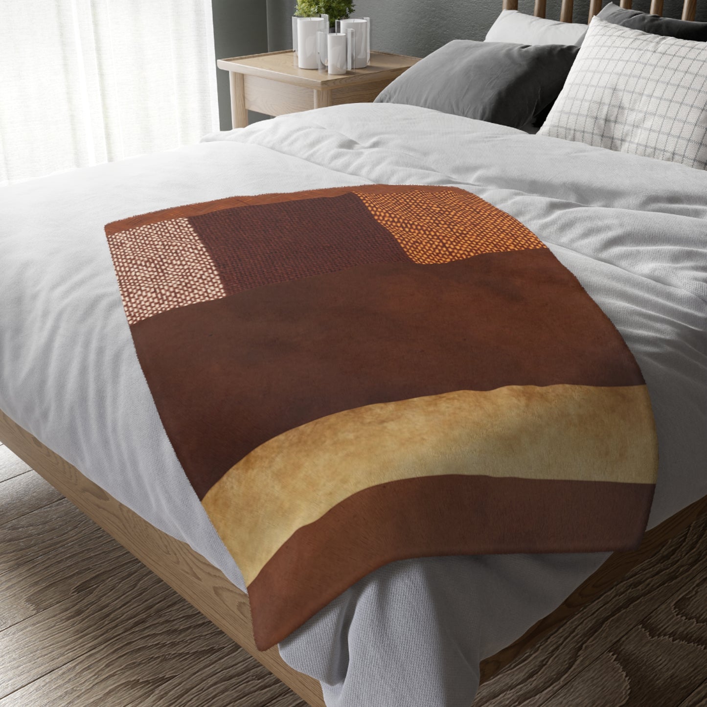 Velveteen Microfiber Blanket (Two-sided print)