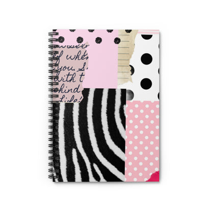 Patchwork Spiral Notebook - Ruled Line