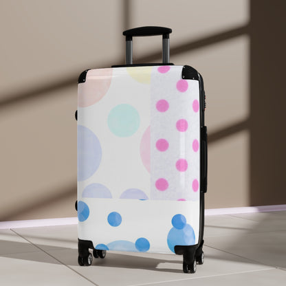 Polka Dot Design Suitcase