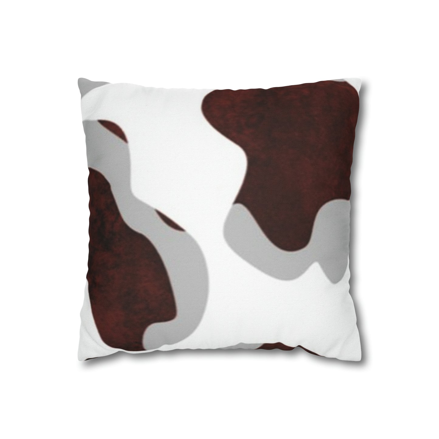 Animal Print Spun Polyester Square Pillowcase