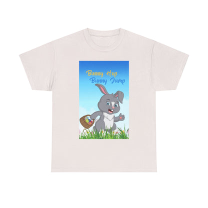 “Bunny Jump, Bunny Hop” Unisex Heavy Cotton Tee