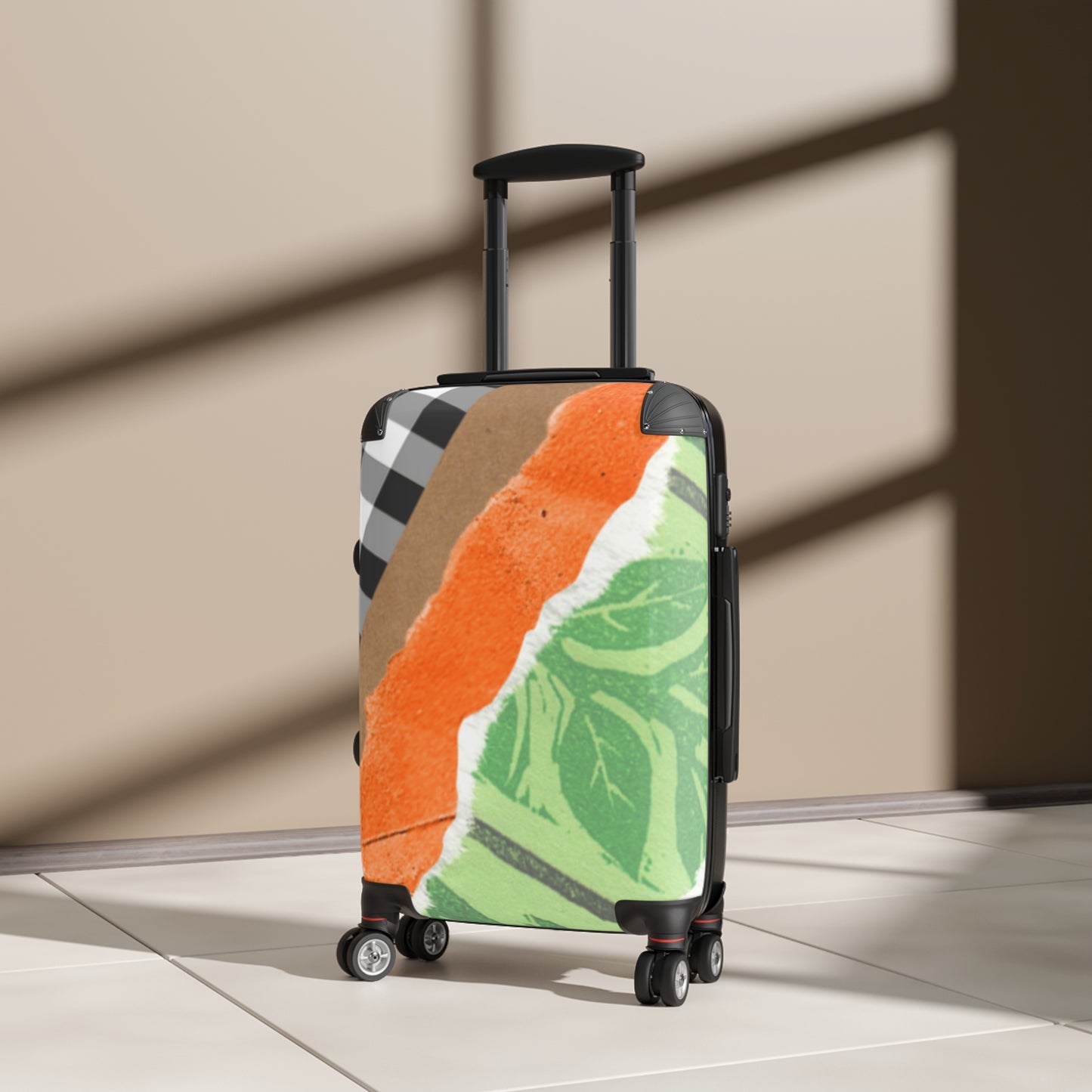 Patchwork Art Design Suitcase