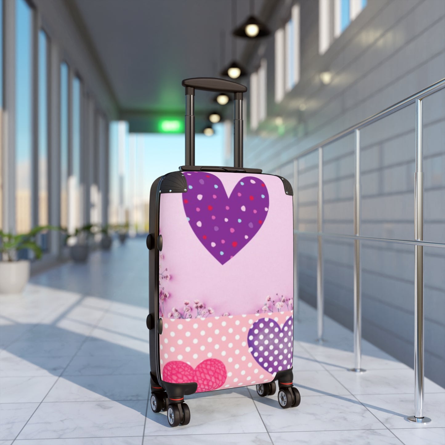 Girl's Heart Design Suitcase