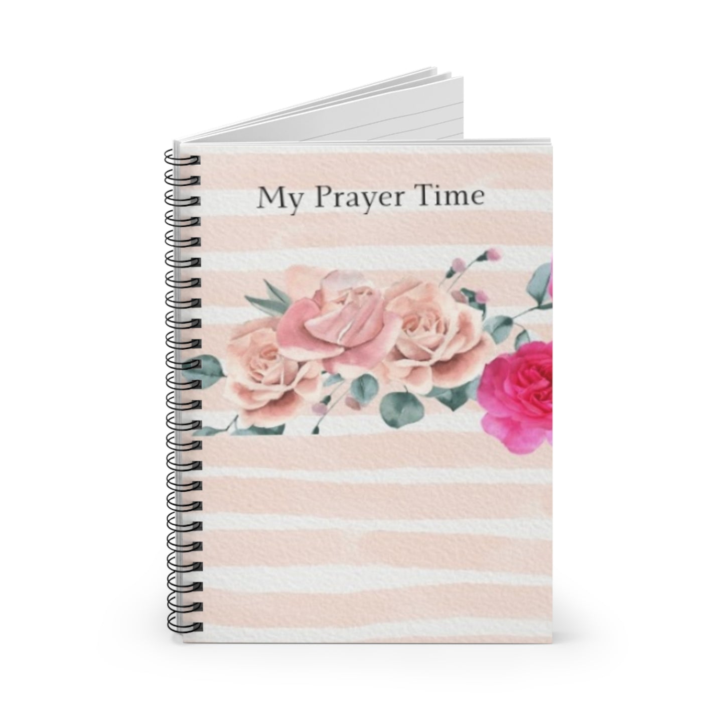 "My Prayer Time" Spiral Notebook - Ruled Line