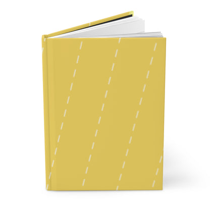 Hardcover  yellow  family Journal Matte