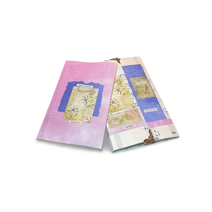 Purple Delighted Journal With Case