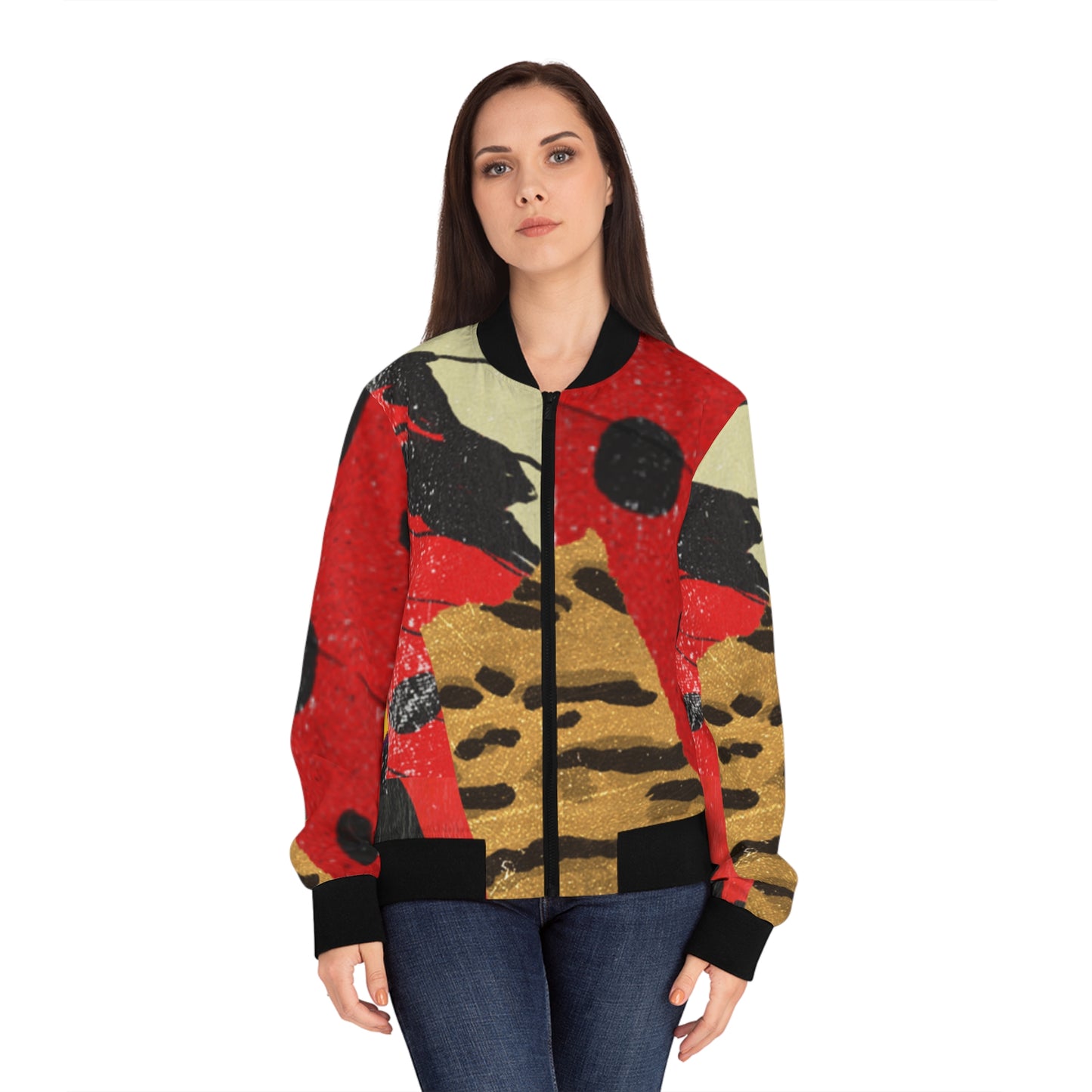 Women's Bomber Jacket (AOP)