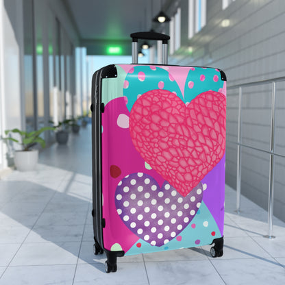 Heart Design Suitcase