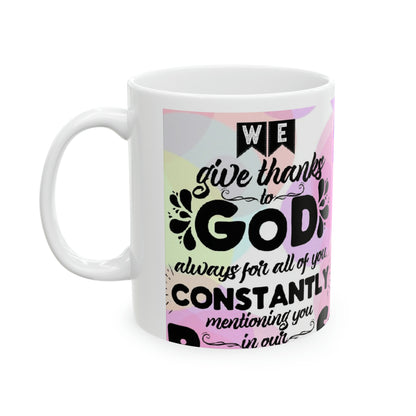 Prayer | Quotes | Ceramic Mug, 11oz