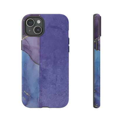 Purple Marble Tough Phone Case