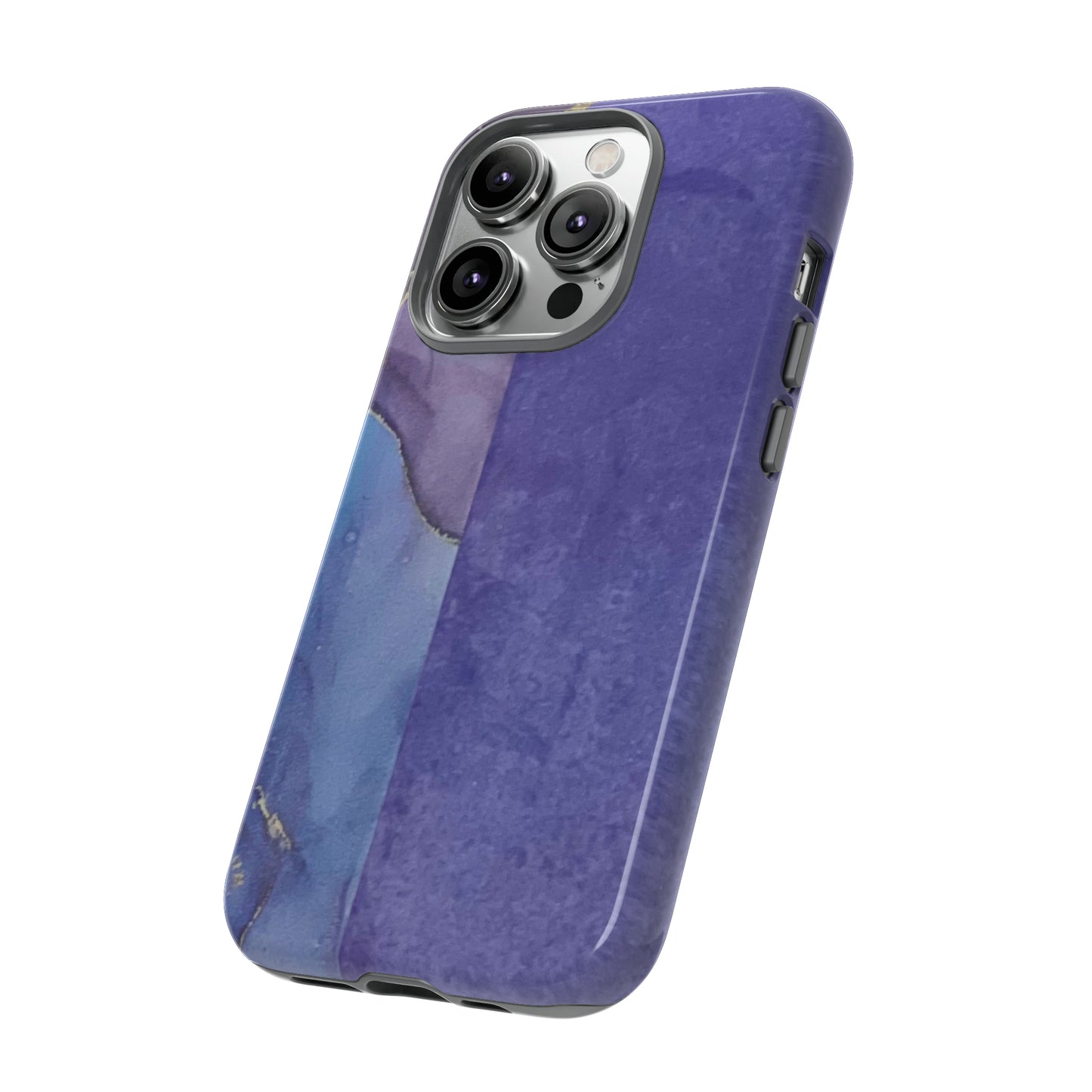 Purple Marble Tough Phone Case