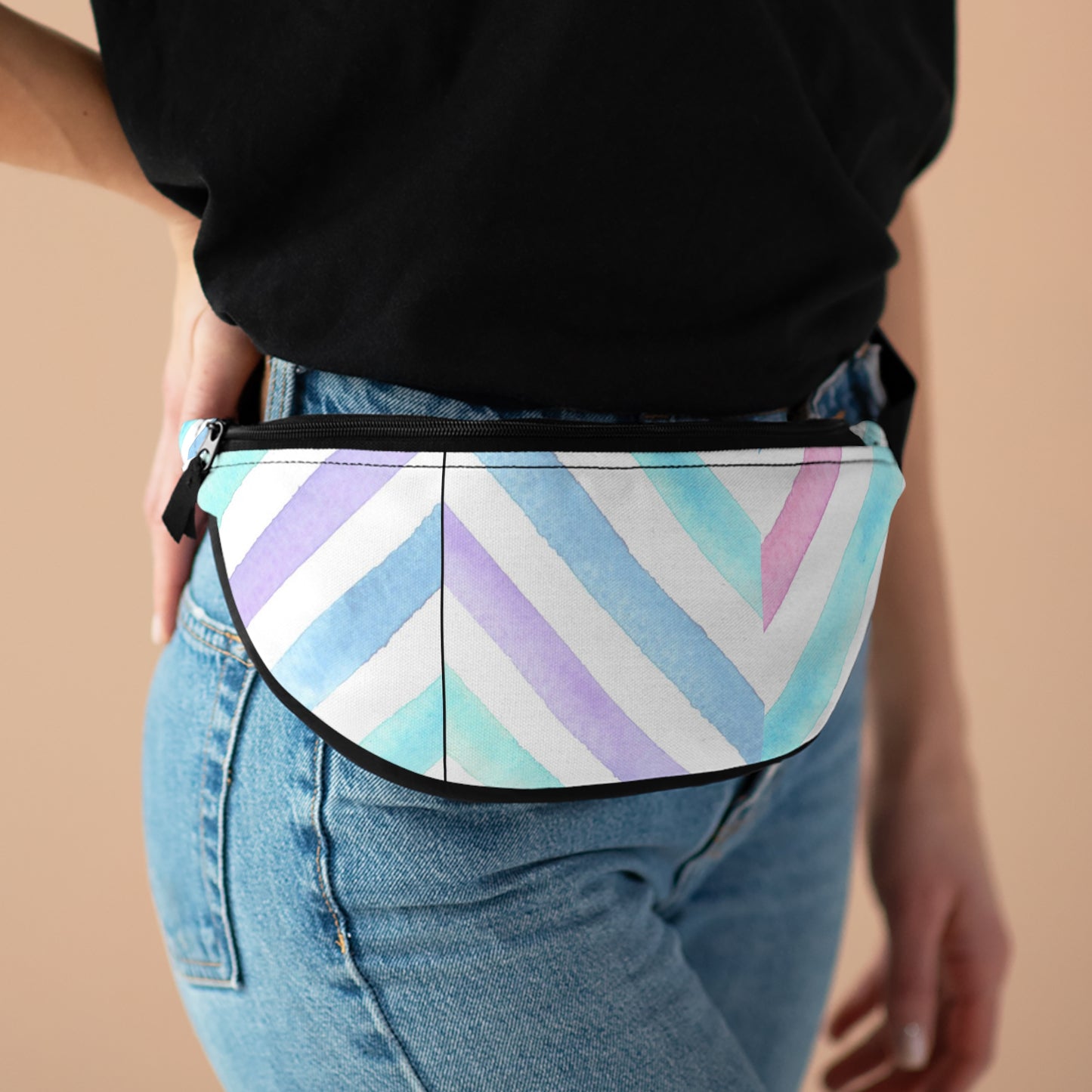 Bright color Plaid Fanny Pack