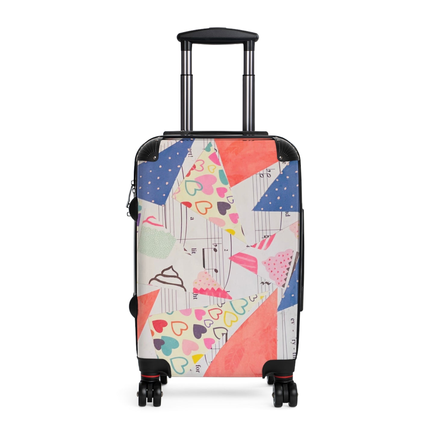 Patchwork Design Suitcase