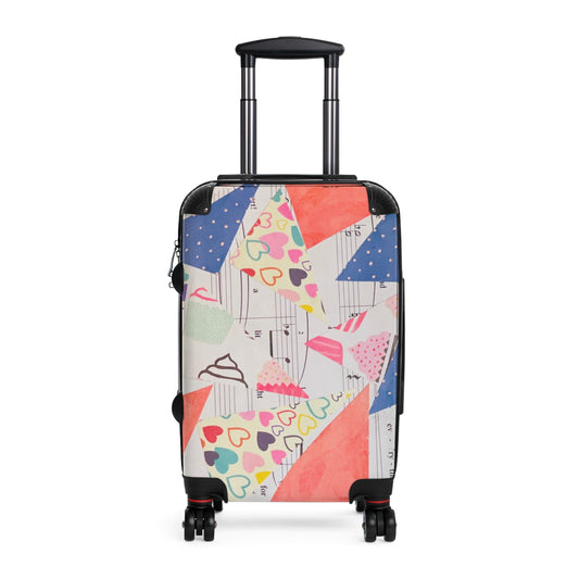 Patchwork Design Suitcase