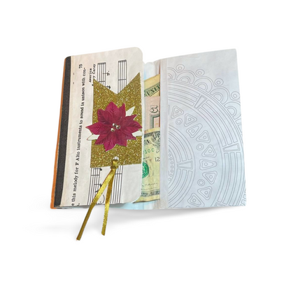 This empty folio with flower is a must-have for anyone who values style and functionality. It also makes a great gift for your loved ones. So why wait? Get yours todJournal FolioJournal FolioEmpty Folio With Flower