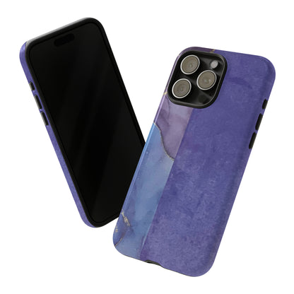 Purple Marble Tough Phone Case