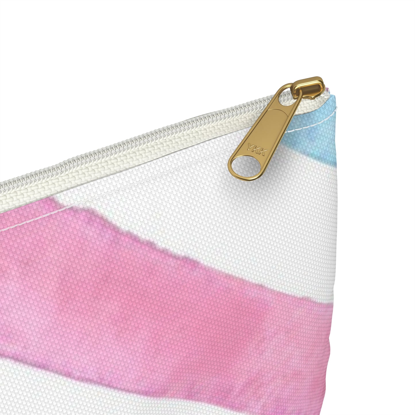 Stripe Print Accessory Pouch