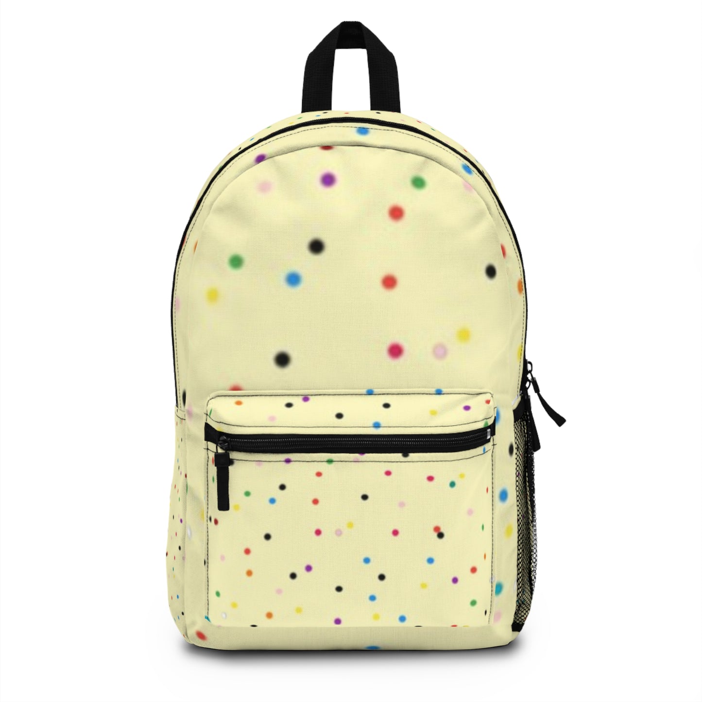 Yellow Polka Dot Backpack