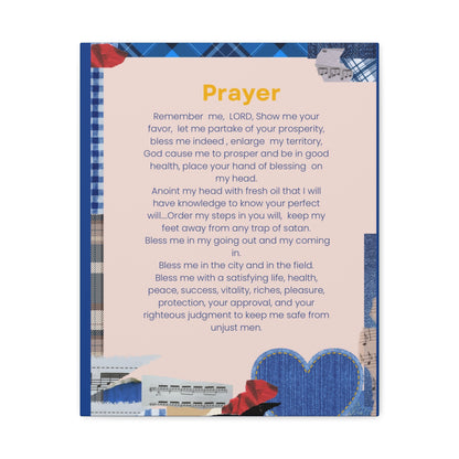 Prayer Matte Canvas, Stretched, 1.25"