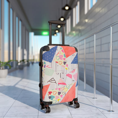 Patchwork Design Suitcase