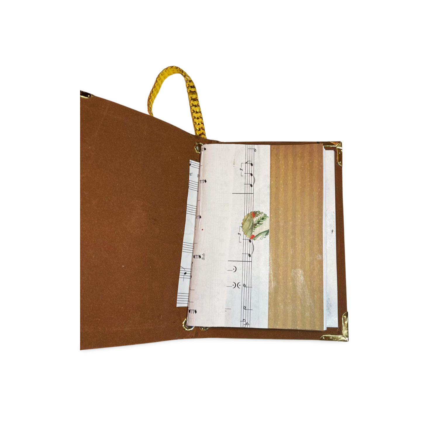 "Organize your thoughts and ideas with the Noel journal.
 The built-in paper clip and pocket make it easy to keep important notes and documents together. Stay focuseJunk JournalJunk JournalNoel journal Junk Journal