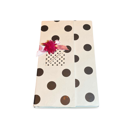 Polka Dot Journal With Case