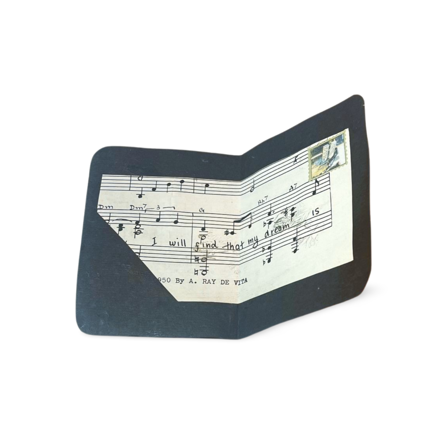 Musical Notes Folded Cards