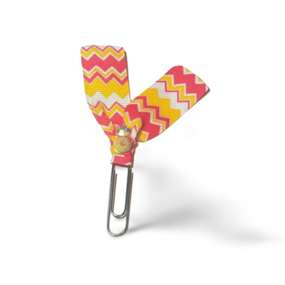 Zigzag Stripe Paper Clip Set