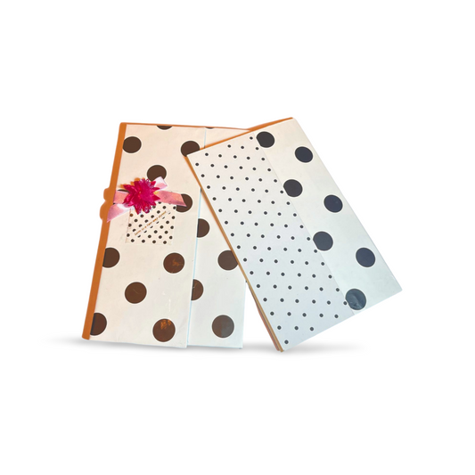 Polka Dot Journal With Case