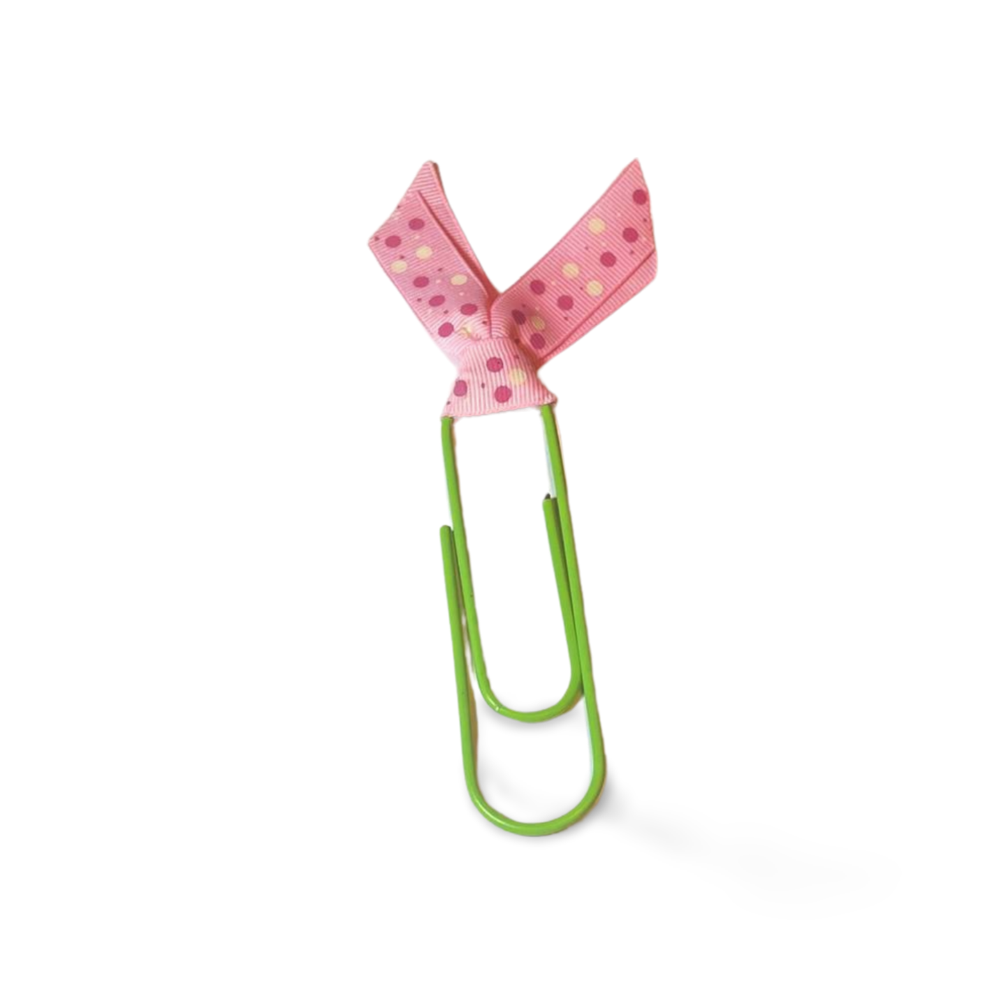 Big Polka Dot Bow Paper Clip