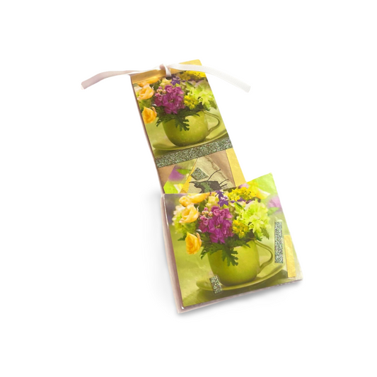 Flowers | Patchwork Pocket & Bookmark Set